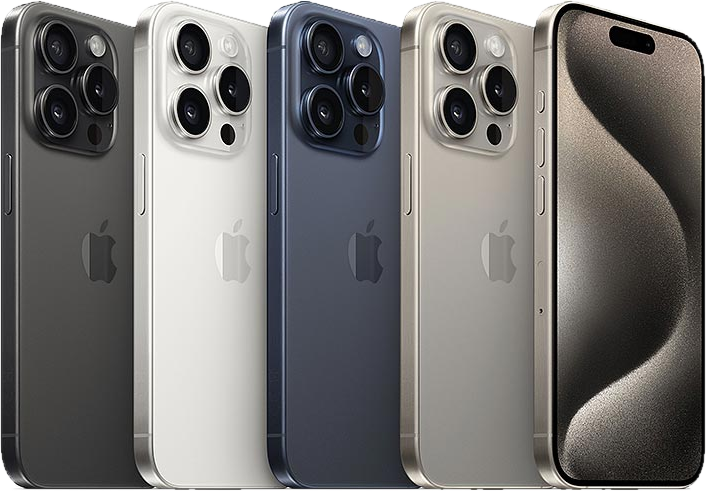 iPhone 15 Pro in Black Titanium